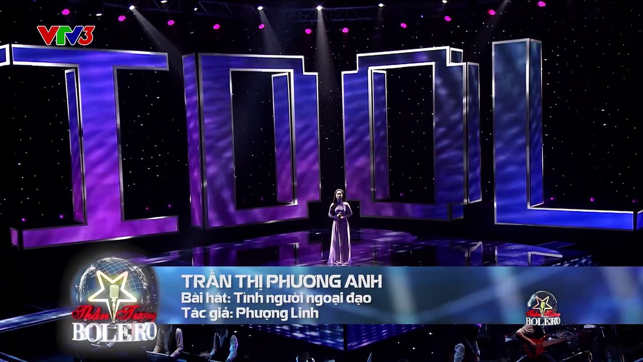 TÌNH NGƯỜI NGOẠI ĐẠO - TRẦN THỊ PHƯƠNG ANH - TẬP 4 VÒNG TINH HOA - THẦN TƯỢNG BOLERO 2016 (SEASON 1)