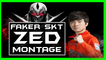 【League of Legends 2016】Faker Zed Montage Season 6 / Faker best Zed Plays LOL