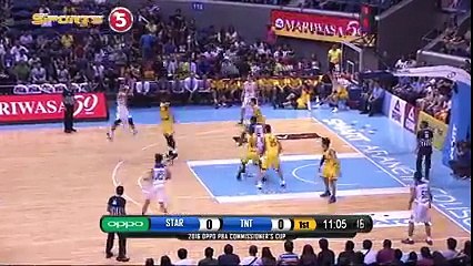 TNT VS STAR - Q1   Commissioners Cup 2016