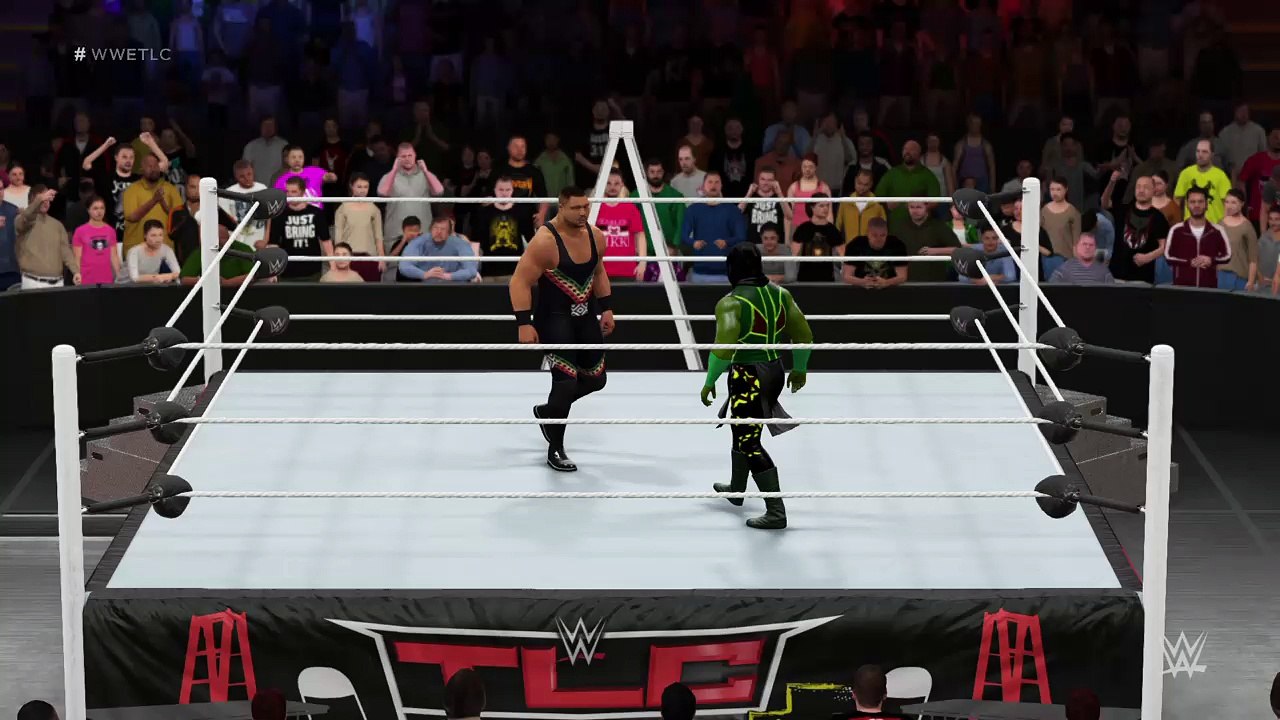 WWE 2K16 d'lo brown v reptile