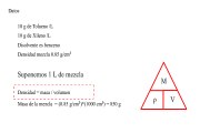 Balance de masas problema mezcla: tolueno y xileno