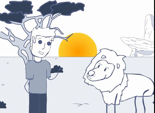 Burnie Fights Animals – Rooster Teeth Animated Adventures