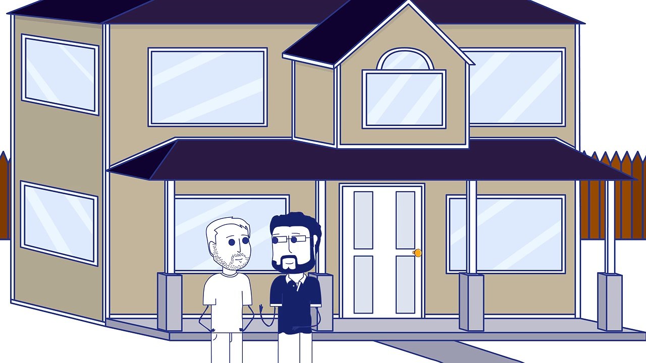 Burnie's Neighbor Encounter – Rooster Teeth Ani...