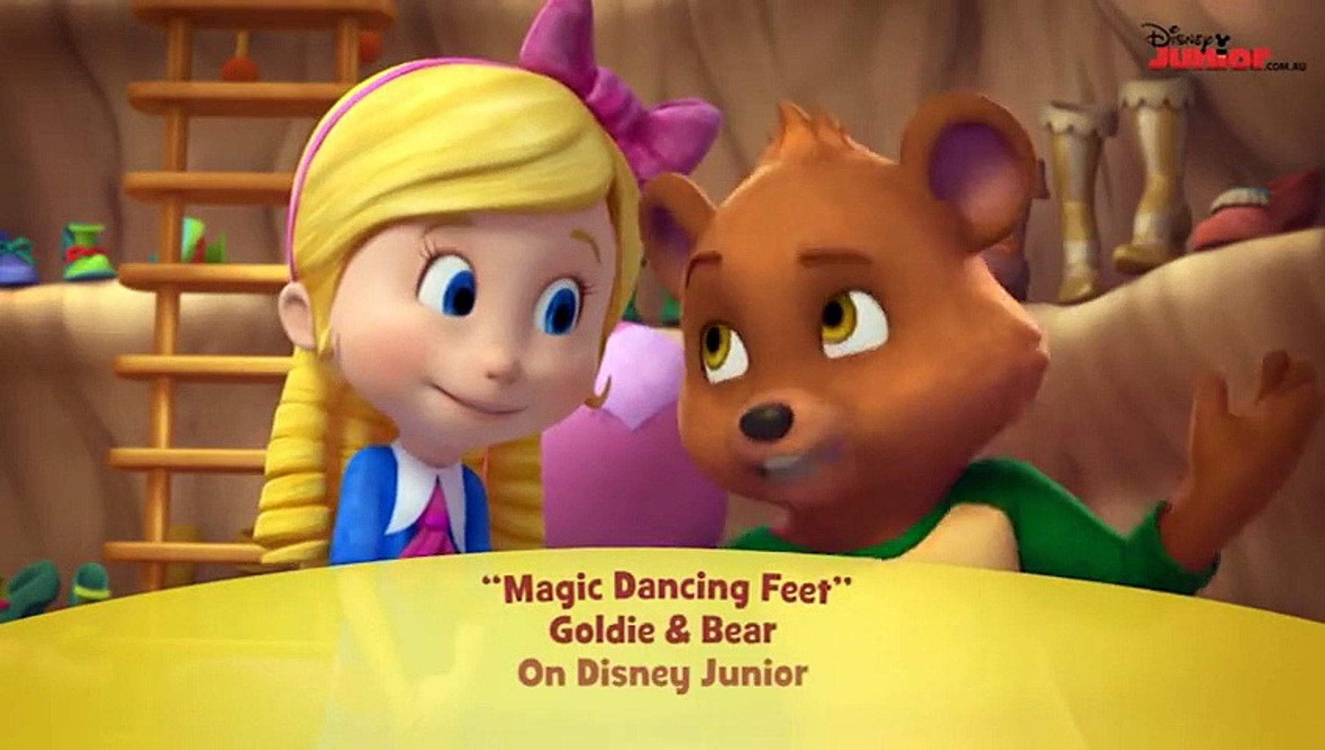 Goldie & Bear - Song: Magic Dancing Feet - Disney Junior Official 
