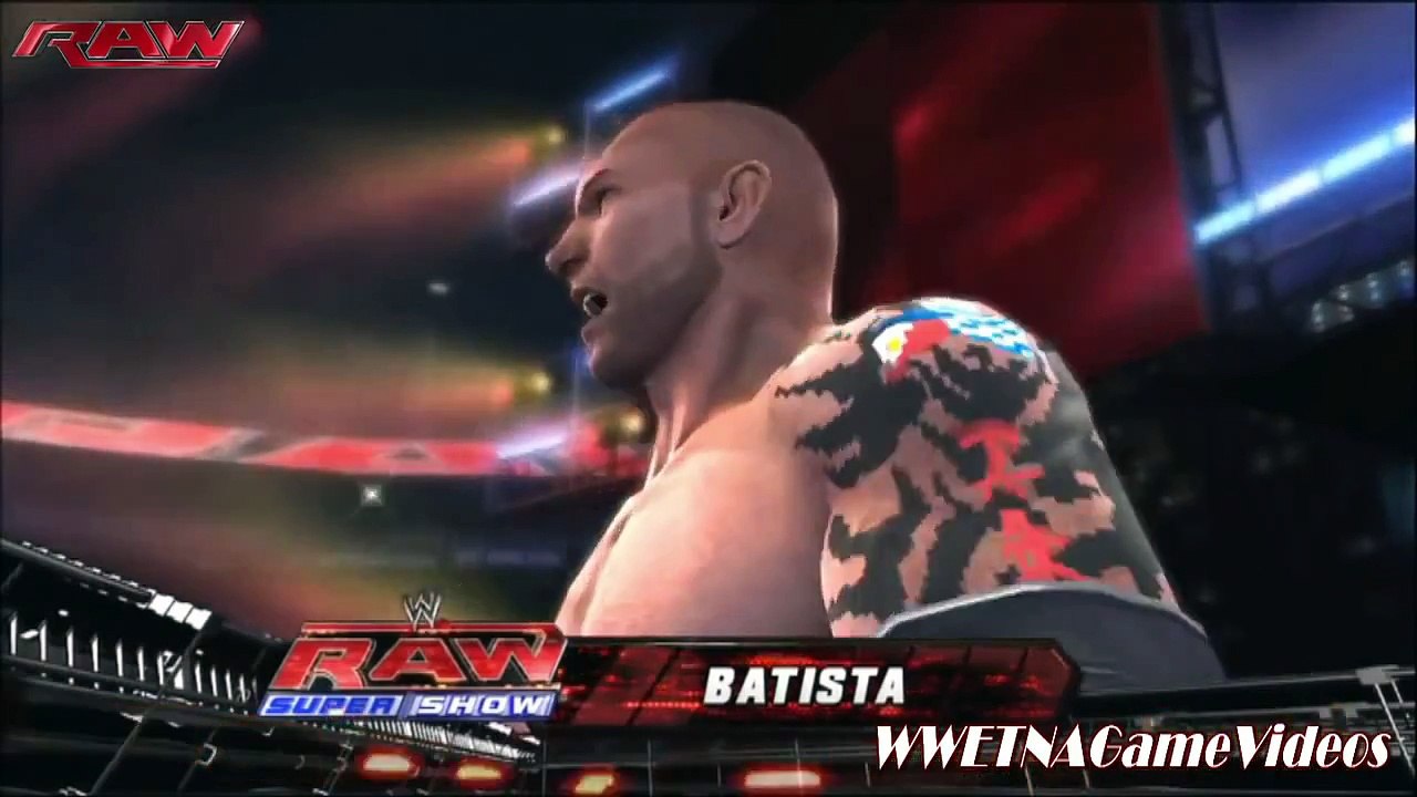 WWE RAW January 20 2014 BATISTA Returns!!! WWE Monday Night RAW 1/20/13 | (WWE RAW Simulat
