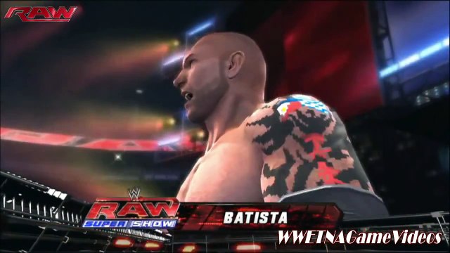 WWE RAW January 20 2014 BATISTA Returns!!! WWE Monday Night RAW 1/20/13 | (WWE RAW Simulat
