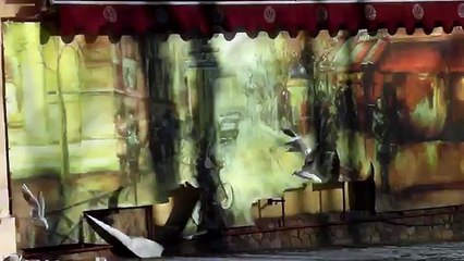 Чайки греются в Горсаду  Odessa