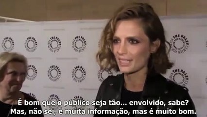 Entrevista a Stana Katic no Paley Center de Castle 2013 Legendado