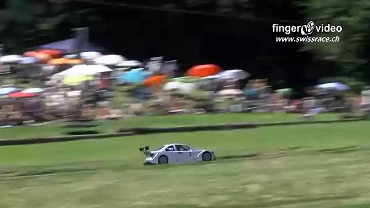 TracKing silhouette formula racing car with Suzuki 1000 GSX-R engine at Swiss Hillclimb Reitnau 2015