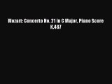 Read Mozart: Concerto No. 21 in C Major Piano Score K.467 Ebook Online