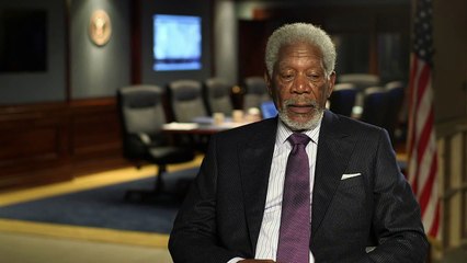 London Has Fallen Interview - Morgan Freeman (2016)