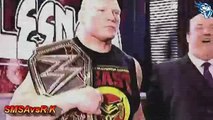 WWE Raw 4 january 2016 Brock Lesnar returns wwe monday night raw 1 4 16 HD