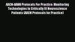 Download AACN-AANN Protocols For Practice: Monitoring Technologies In Critically Ill Neuroscience