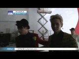 [Y-STAR]SHiNee&Infinite collaboration band 'Two heart' MV filming spot(샤이니 인피니트 합체, 투하트 MV촬영)