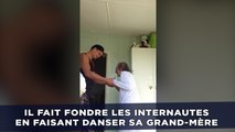 Il fait fondre les internautes en faisant danser sa grand-mère