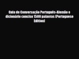 Download Guia de Conversação Português-Alemão e dicionário conciso 1500 palavras (Portuguese