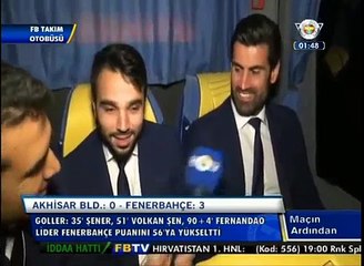 Fenerbahçe takım otobüsünde eğlenceli anlar | Bölüm 1
