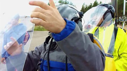 Показательные полёты и парашютный прыжок с гироплана AutoGyro MTOSport