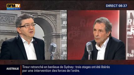 J.-L. Mélenchon invité à "Bourdin Direct" sur BFMTV le 07/03/2016