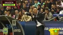 El enfado de Zidane con Cristiano Ronaldo