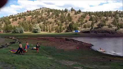 полёт пьяного парашютиста