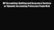 Read MP Accounting: Auditing and Assurance Services w/ Dynamic Accounting Profession PowerWeb