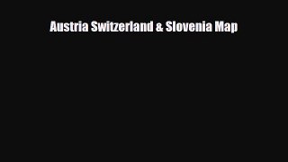 PDF Austria Switzerland & Slovenia Map PDF Book Free
