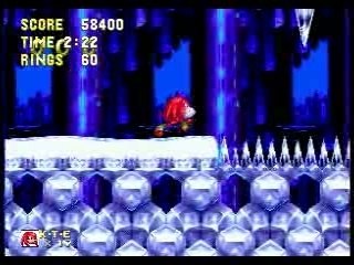 Ice Cap Zone Act 1 Knuckles