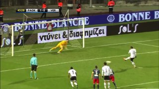 PAOK vs. Veria 2 1 All Goals (Super League 17 January 2016)
