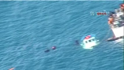 Didim'de Batan Teknedeki 15 Göçmen Böyle Kurtarıldı