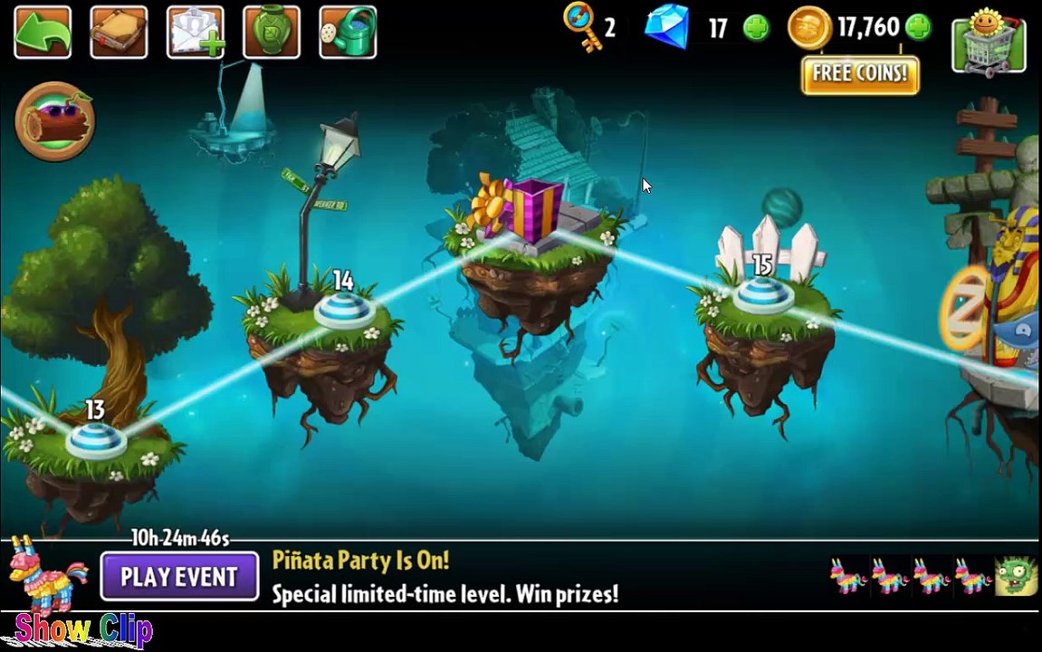 Plants Vs Zombies 2 Party 179 Day 07/3/2016