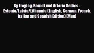 PDF By Freytag-Berndt und Artaria Baltics - Estonia/Latvia/Lithuania (English German French