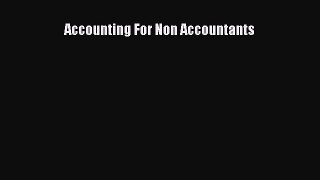 Read Accounting For Non Accountants Ebook Free