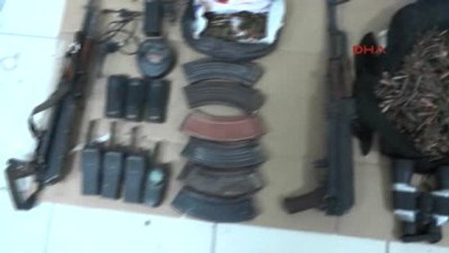 Diyarbakır Silvan'da Silah ve Mühimmat Ele Geçildi