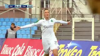 PAS Giannina vs. Panathinaikos 0 3 All Goals (Super League 14 February 2016)