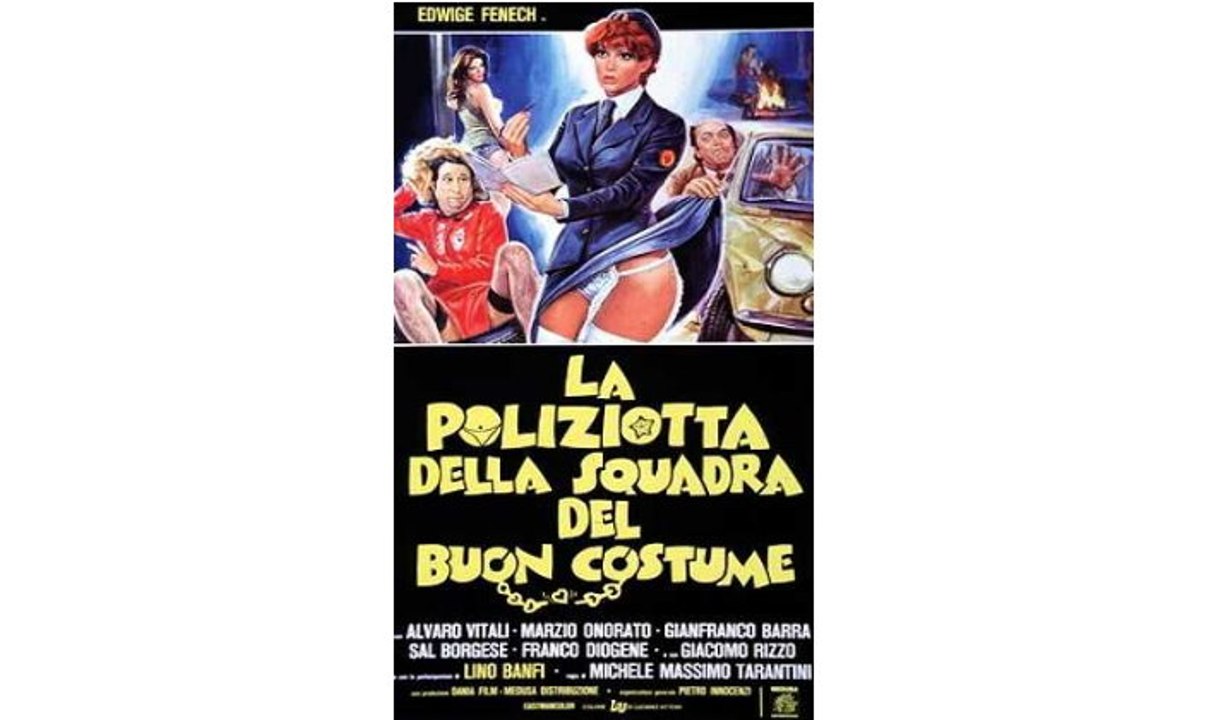 La poliziotta della squadra del buoncostume