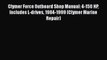 Read Clymer Force Outboard Shop Manual: 4-150 HP Includes L-drives 1984-1999 (Clymer Marine