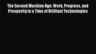 Read The Second Machine Age: Work Progress and Prosperity in a Time of Brilliant Technologies