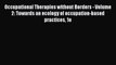 PDF Occupational Therapies without Borders - Volume 2: Towards an ecology of occupation-based
