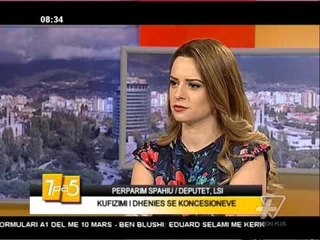 7pa5 - Kufizimi i dhenies se konçensioneve - 7 Mars 2016 - Show - Vizion Plus