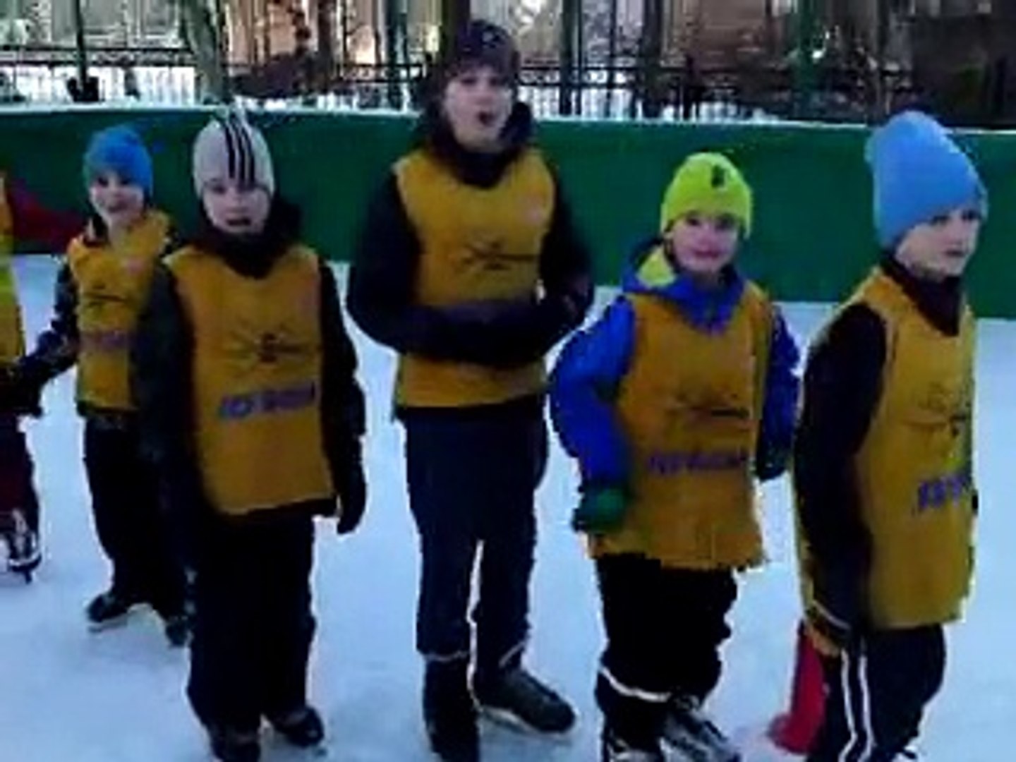 Веселые старты на льду 2013