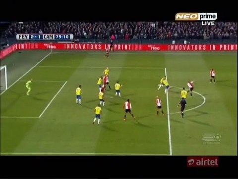 2-1 Dirk Kuyt Goal | Feyenoord v. Cambuur - 06.03.2016