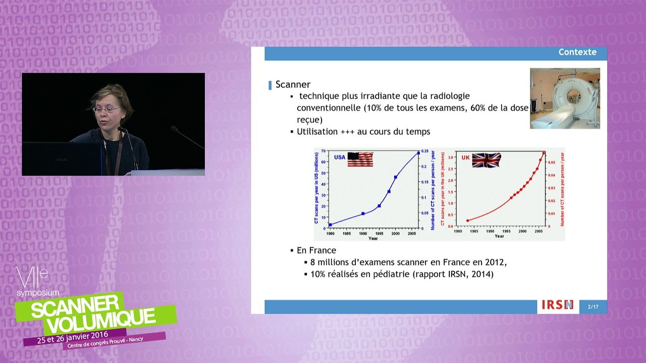 Estimation du risque de cancer lié au scanner - Qualité de l'image et dose