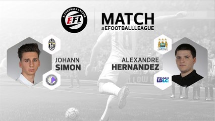 eSport - EFL : Match Simon vs Hernandez