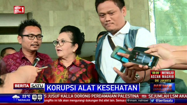 Mantan Menkes Siti Fadilah Supari Diperiksa KPK