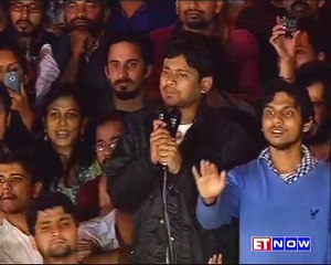 Kanhaiya Kumar Returns To JNU With Call For Azaadi