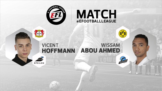 eSport - EFL : Match Hoffmann vs Abou Ahmed