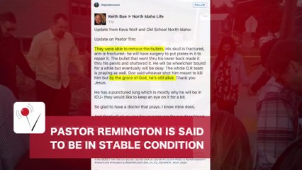 Pastor at Ted Cruz Rally Critically Shot