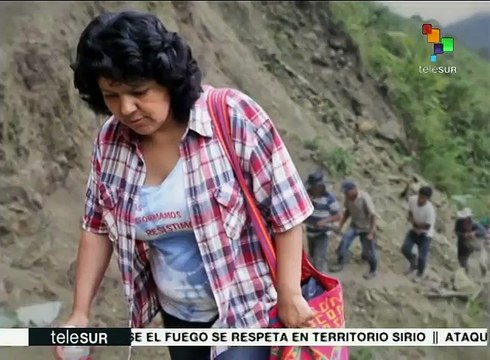 Exigen en Honduras justicia para Berta Cáceres