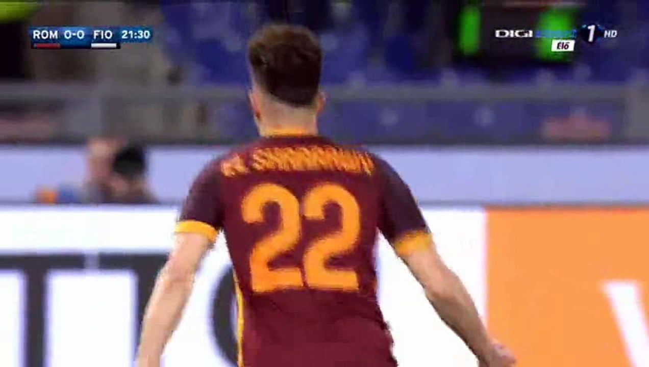 Stephan El Shaarawy Goal HD - AS Roma 1-0 Fiorentina -FOOTBALL MANIA